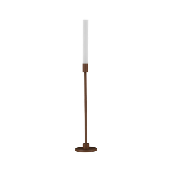 Stalp pitic (bollard) Slot 4W 3000K, Corten si Aluminiu Nova Luce