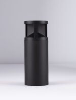 Stalp pitic (bollard) Soul 24W 3000K, Negru si Aluminiu Nova Luce