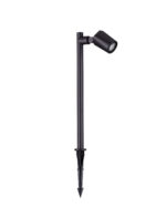 Stalp pitic (bollard) Spy 10W, Negru si Aluminiu Nova Luce
