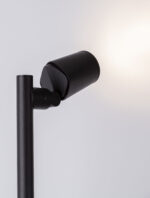 Stalp pitic (bollard) Spy 10W, Negru si Aluminiu Nova Luce