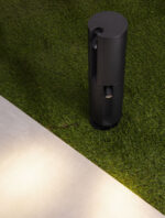 Stalp pitic (bollard) Taglio 5W 3000K, Negru si Aluminiu Nova Luce