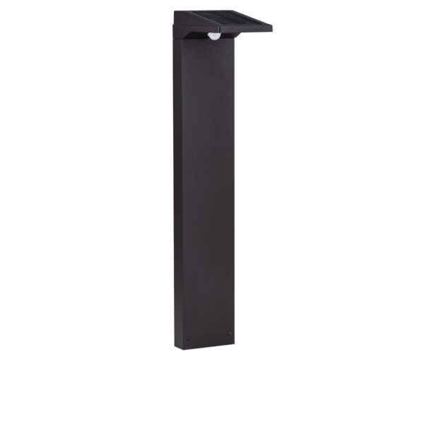 Stalp pitic (bollard) Tek 1W 3000K, Negru si Aluminiu Nova Luce