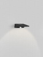 Stalp pitic (bollard) Tek 1W 3000K, Negru si Aluminiu Nova Luce