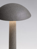 Stalp pitic (bollard) Tura 7W 3000K, Negru si Beton Nova Luce