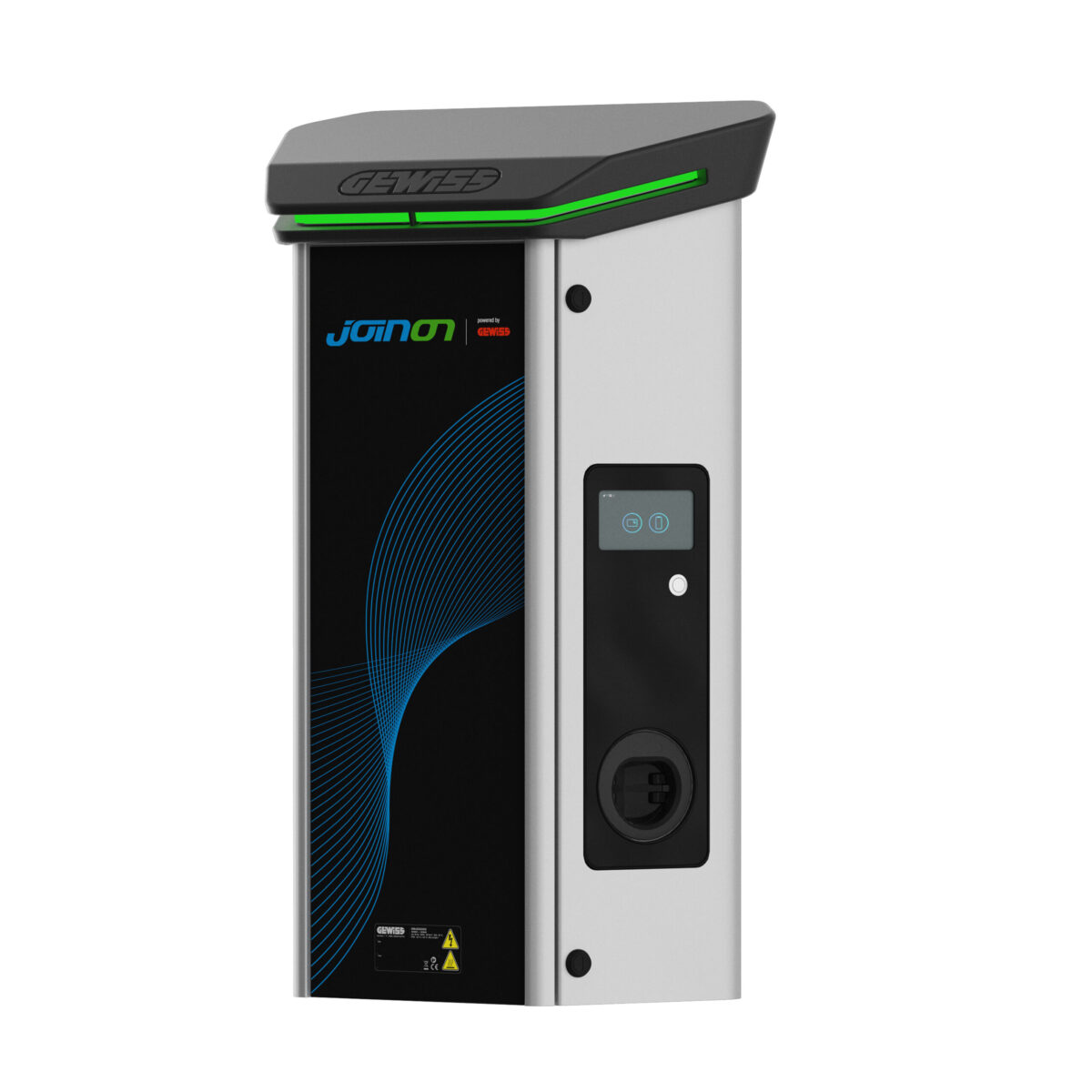 Statie incarcare I-on Evo Wallbox Priza T2S - Acces Controlat in Master/Slave - Wifi + Ethernet - 22KW+22KW - Rfid - DC Leakage + RCBO - Contor Mid