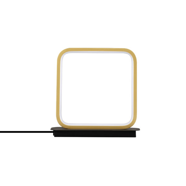 Veioza Imar 13W 3200 K, Negru, Auriu si Otel, Aluminiu Nova Luce