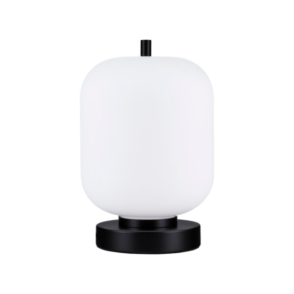 Veioza Lato 5W, Negru, Alb si Sticla, Metal Nova Luce