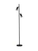 Veioza Luvia 10W, Negru, Nichel fumuriu si Aluminiu Nova Luce