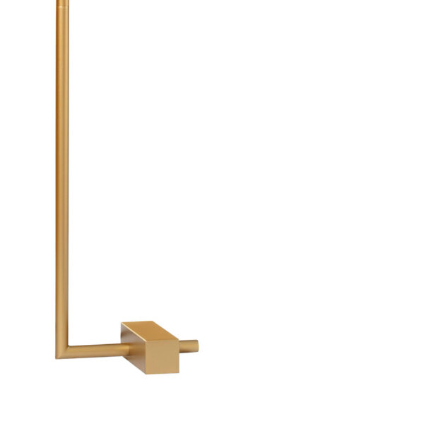 Veioza Raccio 5W 3000K, Auriu si Metal, Acrilic Nova Luce