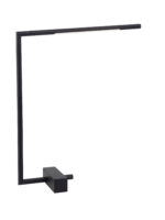Veioza Raccio 5W 3000K, Negru si Metal, Acrilic Nova Luce