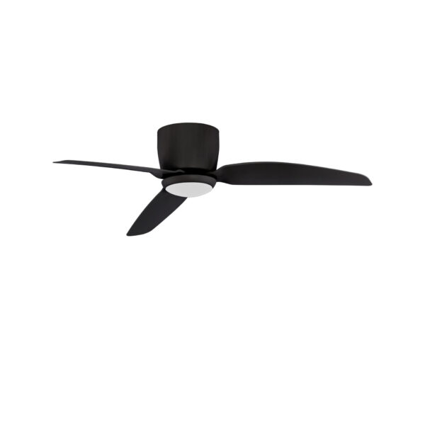 Ventilator de tavan Volga 18W 3000K, Negru si Aluminiu, ABS Nova Luce