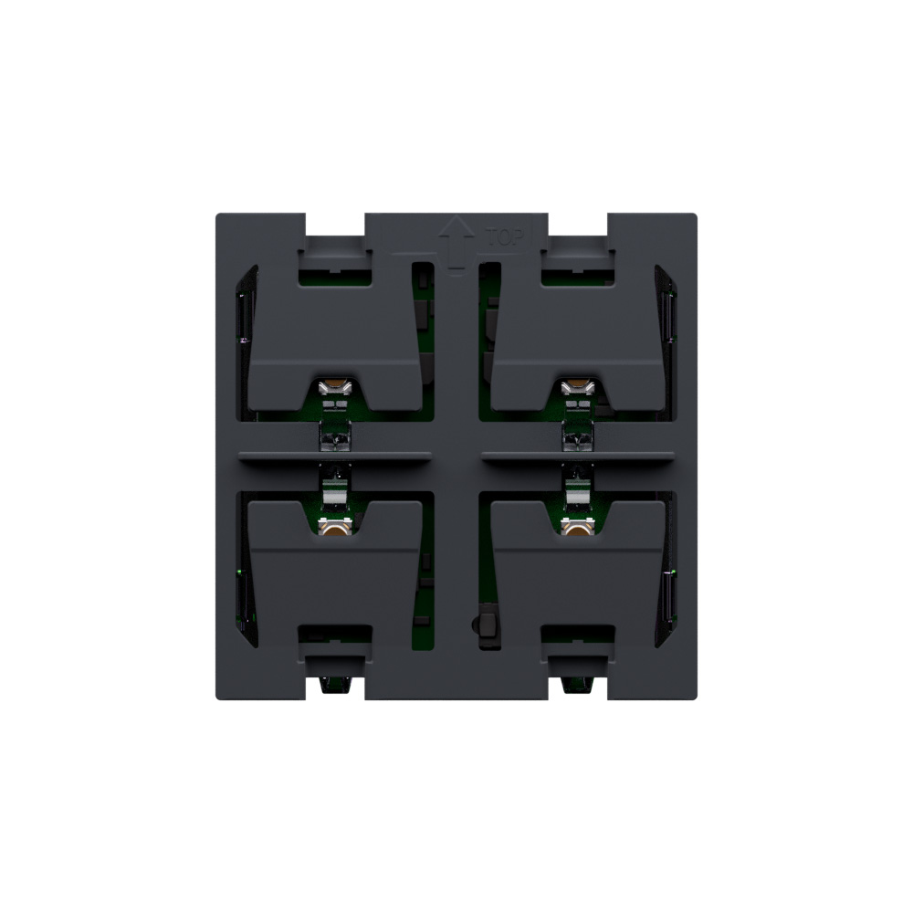 Actuator/comanda cu 2 relee independente pentru sarcini simple sau duble Bticino K4672M2LM