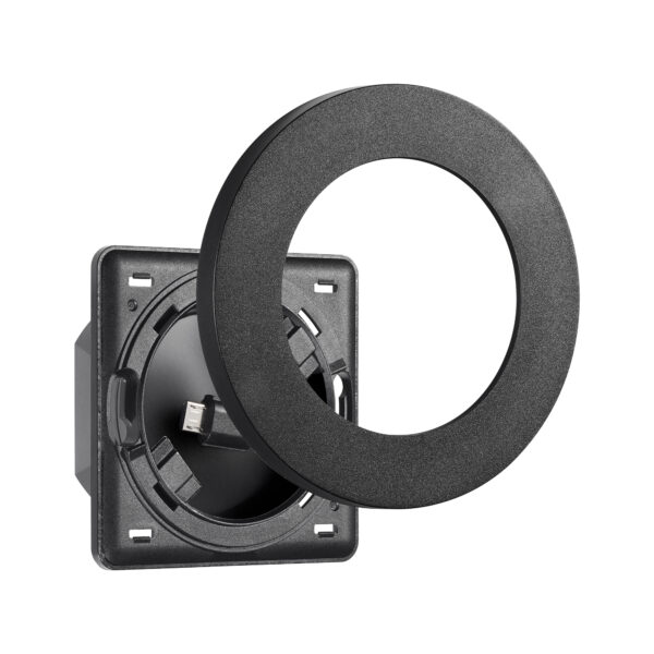 Adaptor Batibox pentru camera de interior Advance Pro negru (2M) Bticino 391957