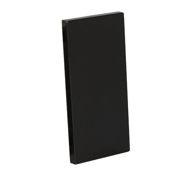 Clapeta estetica pentru module obturatoare articol K4950 - 1 modul Negru Bticino KG8100
