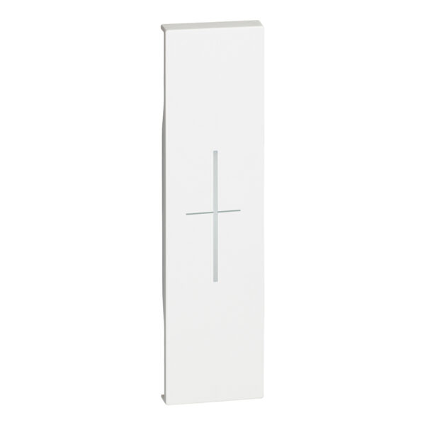 Clapeta iluminabila, 1 modul - simbol STOP pentru articol K4652M2, K4652M3 si K4672M2S Alb Bticino KW06MH