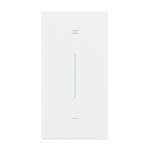 Clapeta iluminabila, 2 module - simbol + si - Pentru dispozitivele articol K4672M2L si articol K4652M2 Alb Bticino KW19MH2