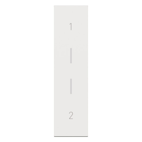 Clapeta Living Now 1-2 compatibila cu mecanismele MyHome & KNX - Alb Bticino KWM23MH
