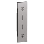 Clapeta Living Now 1-2 compatibila cu mecanismele MyHome & KNX - Otel Bticino KSM23MH