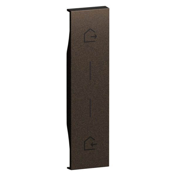 Clapeta Living Now acasa-plecat compatibila cu mecanismele MyHome & KNX - Bronz Bticino KBM21MH