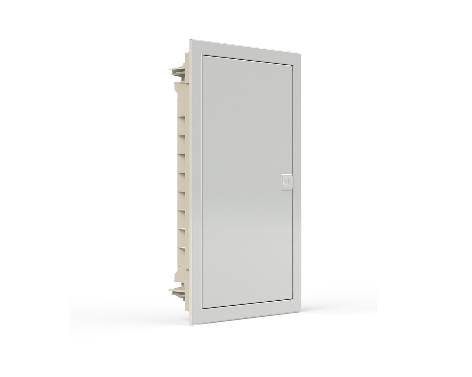 Cofret de distributie cu usa alba din table plata Noark PMF 36, 107103