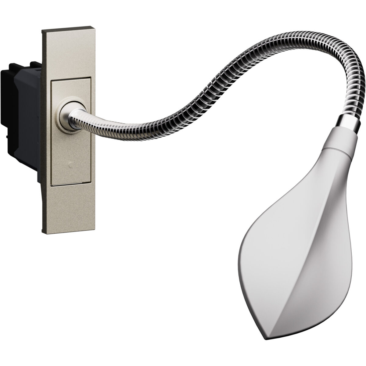 Lampa LED de citit 3W 110lm 1 modul Bticino KC4362