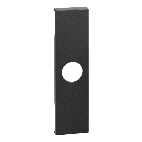 Placa priza TV si tasta falsa cu gaura 1 modul Bticino KG08