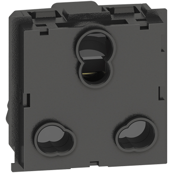 Priza Indian standard Combined 2P+E 6/16A 240VA  Bticino K4157
