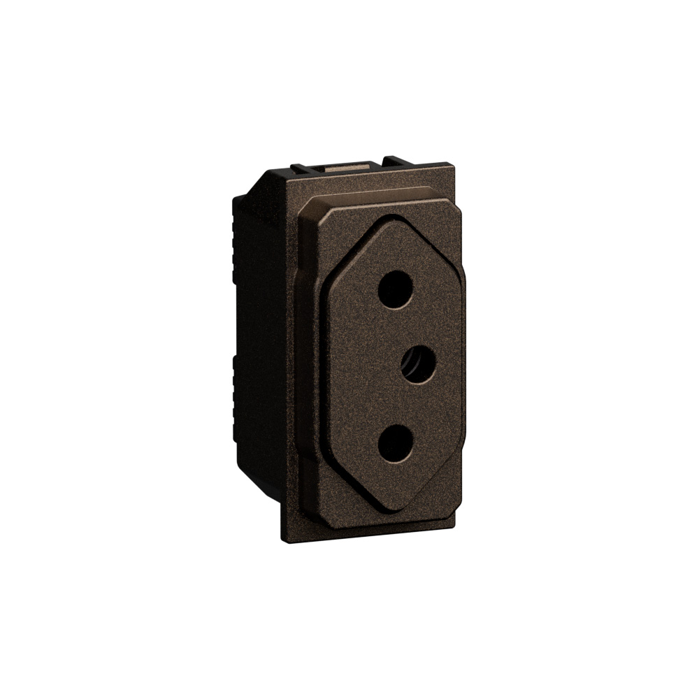 Priza standard Brazilian 2P+E 20 A 250 V 1 module Bticino KB4166F
