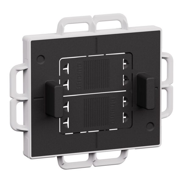Suport pentru doza 2 module montaj incastrat la fata Bticino 502EF