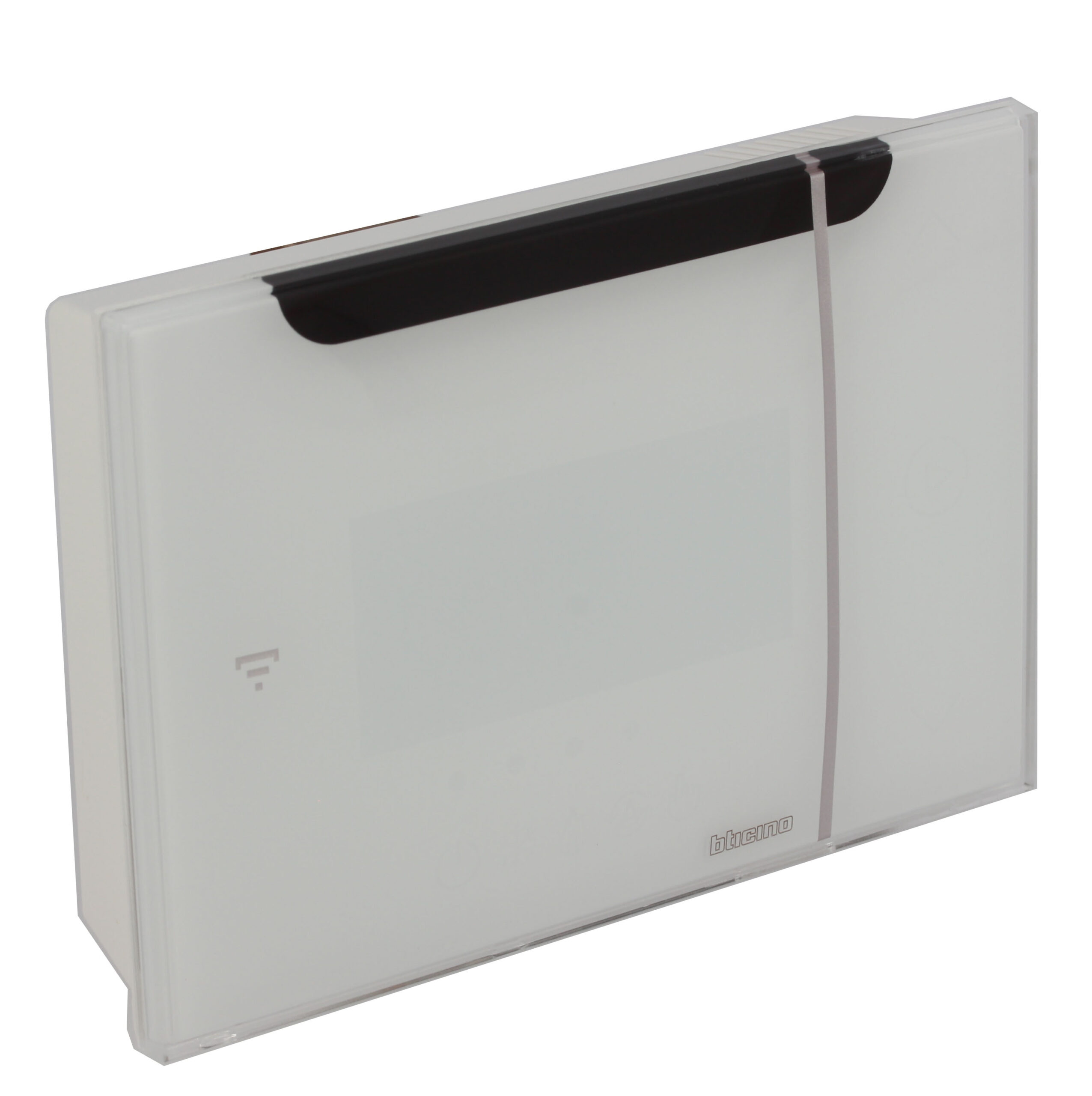 Termostat conectat Smarther AC with Netatmo – finisaj alb, montaj aparenta Bticino XW8003W