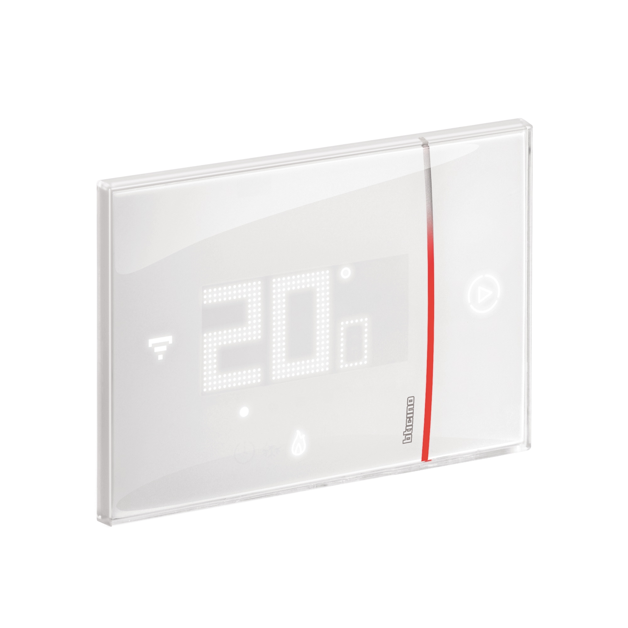 Termostat conectat Smarther with Netatmo – finisaj alb, versiune incastrata Bticino XW8002